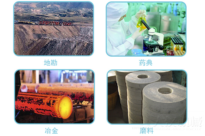 適用行業(yè):地堪,冶金,藥典,磨料